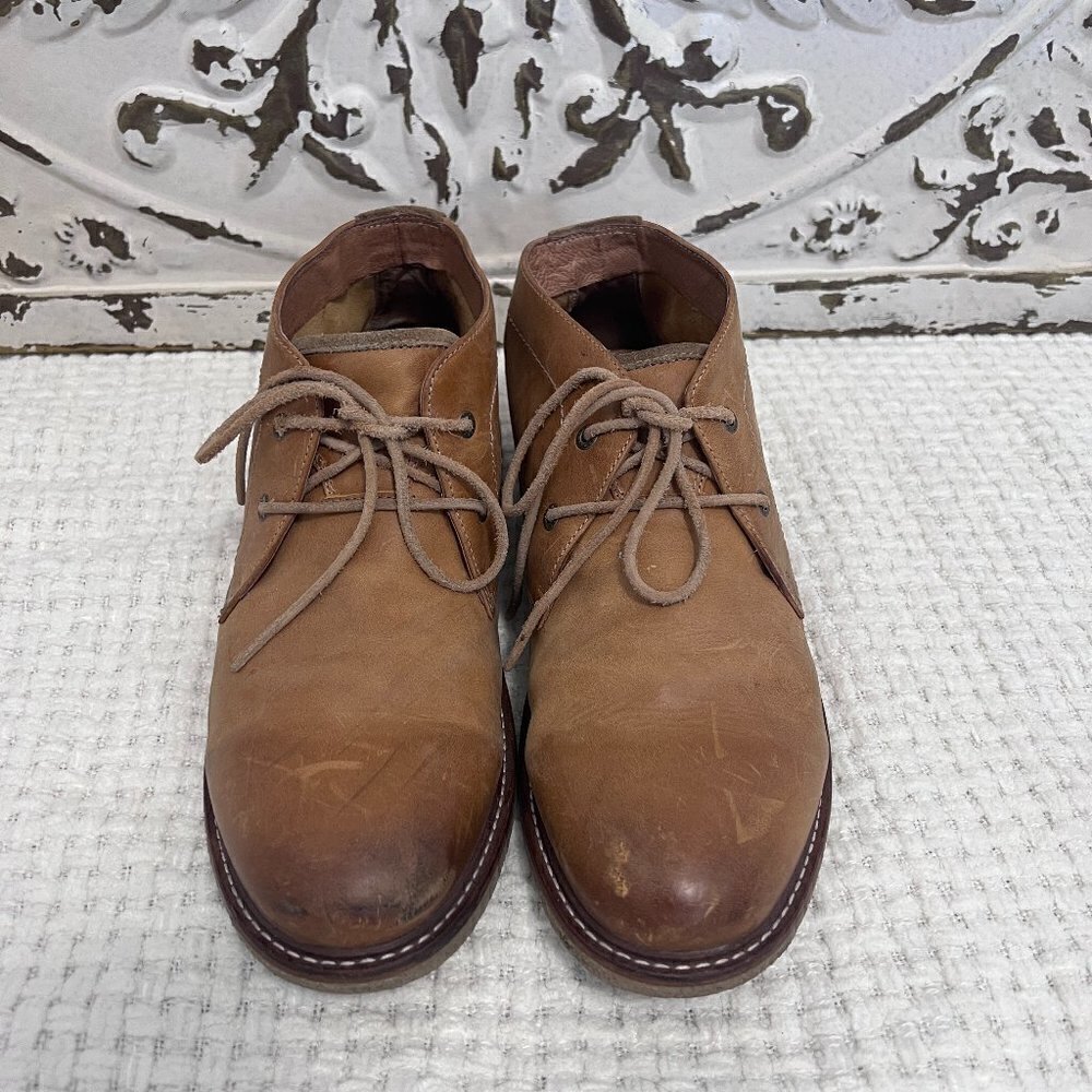 Lucky Brand Men's Leather Up Mason Chukka Bal Man -Made Material boots